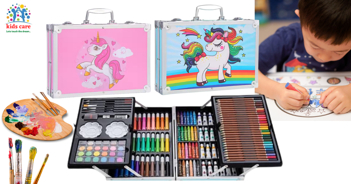 "Unicorn Art Set" (145pcs) 🎨🖌️