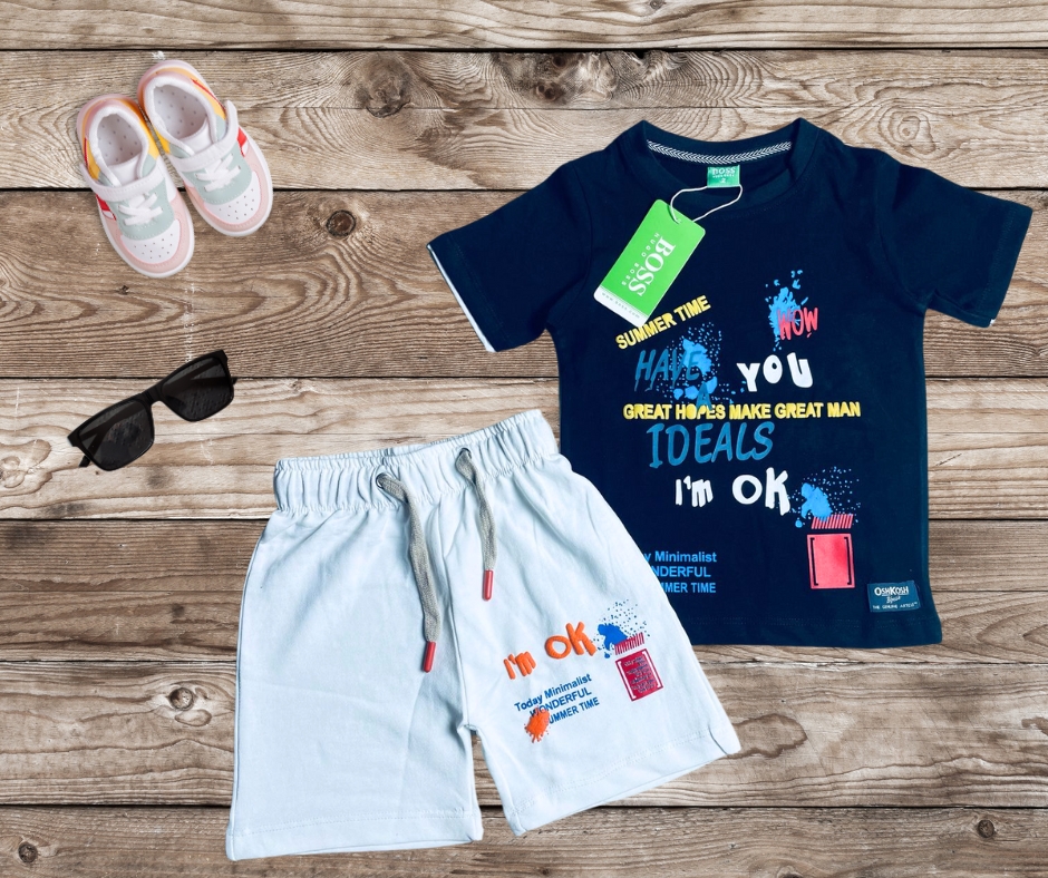 Summer Friendly Kids Super Comfortable T-shirt