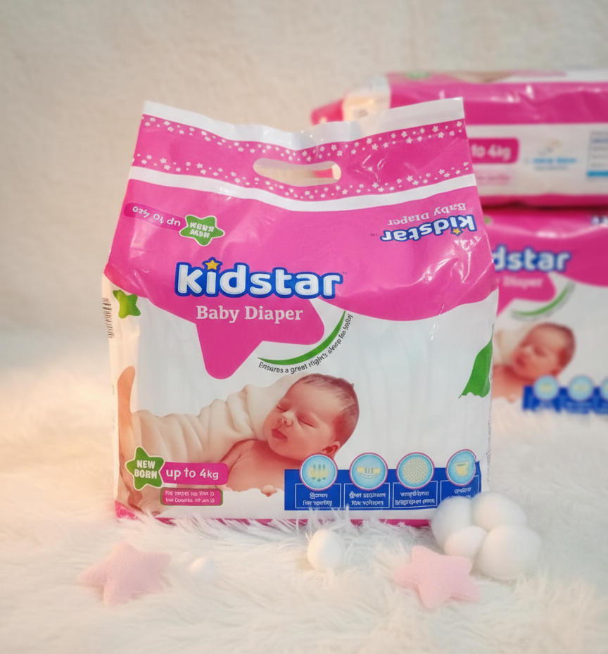 "Kidstar Newborn Belt Diaper_(0-4kg)"
